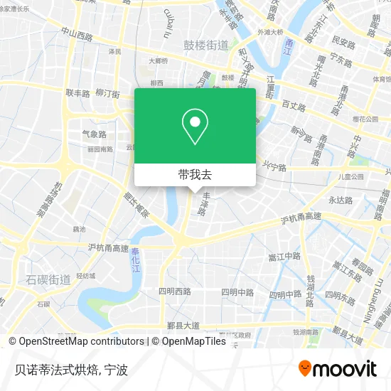 贝诺蒂法式烘焙地图