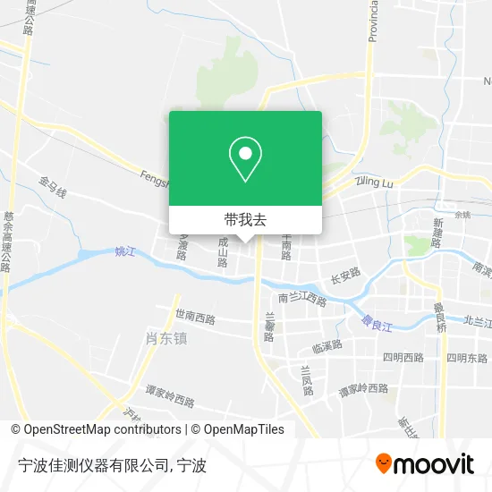 宁波佳测仪器有限公司地图