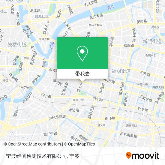 宁波维测检测技术有限公司地图