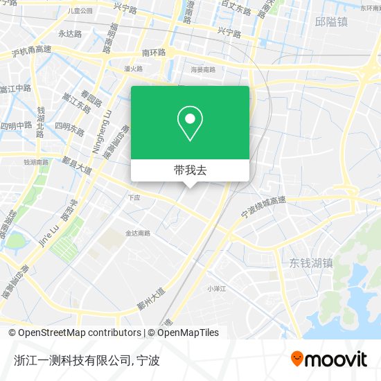 浙江一测科技有限公司地图