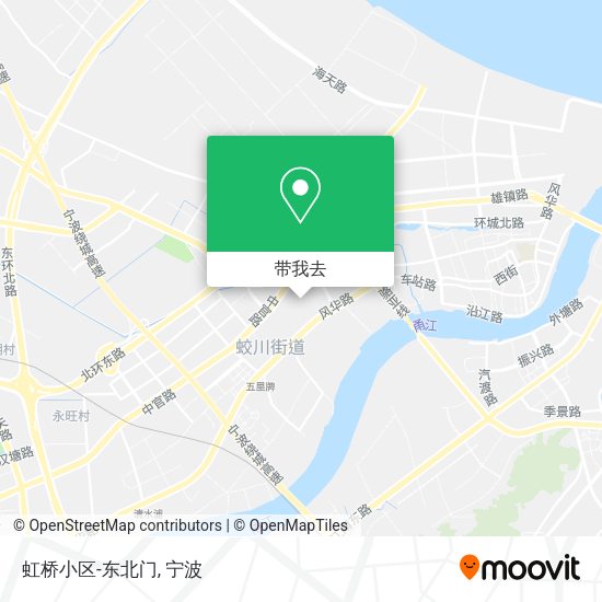 虹桥小区-东北门地图