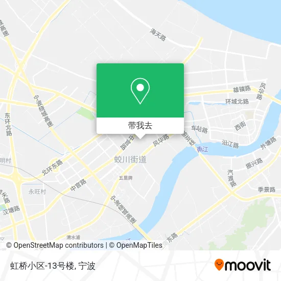 虹桥小区-13号楼地图