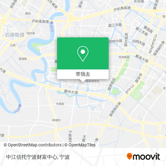中江信托宁波财富中心地图