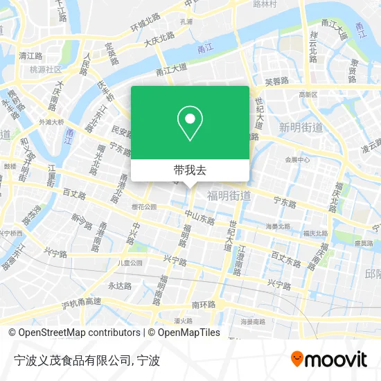 宁波义茂食品有限公司地图
