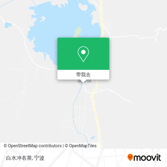 白水冲名茶地图