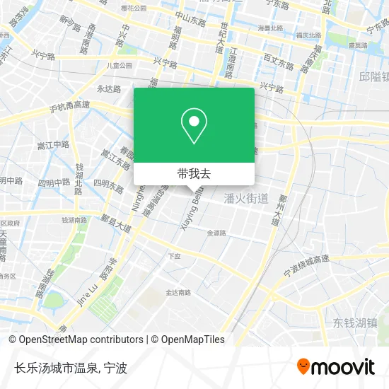 长乐汤城市温泉地图