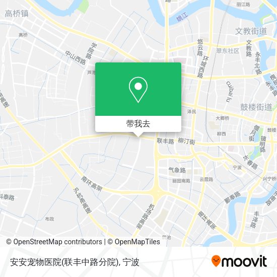 安安宠物医院(联丰中路分院)地图