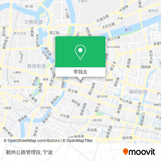 鄞州公路管理段地图