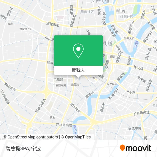 碧悠提SPA地图