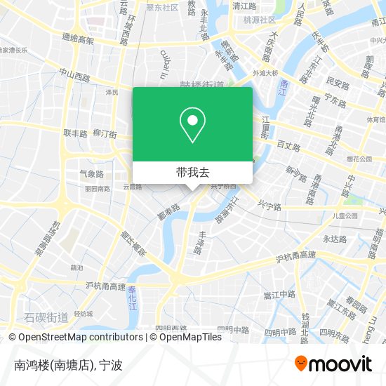 南鸿楼(南塘店)地图