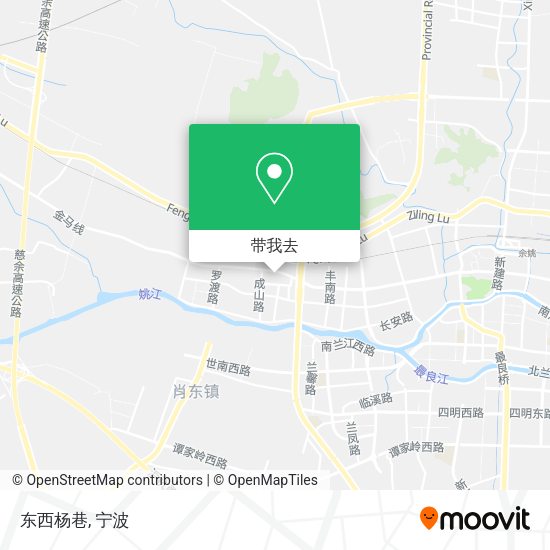 东西杨巷地图