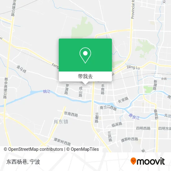 东西杨巷地图