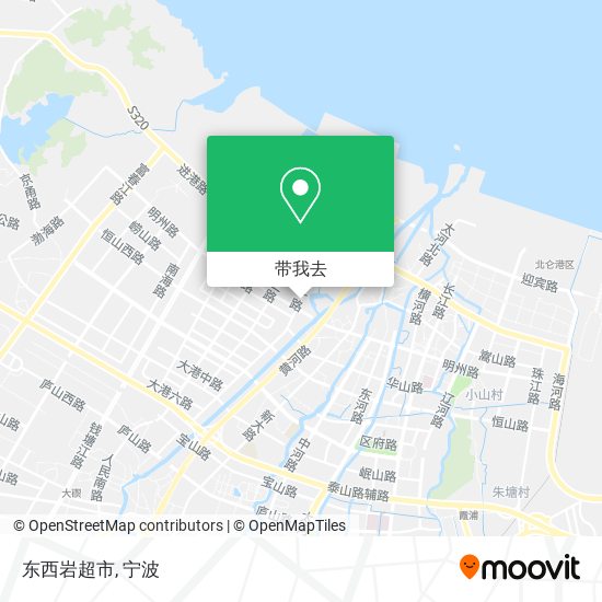 东西岩超市地图