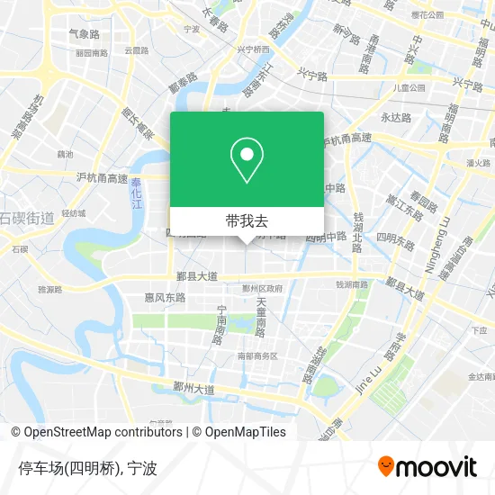 停车场(四明桥)地图