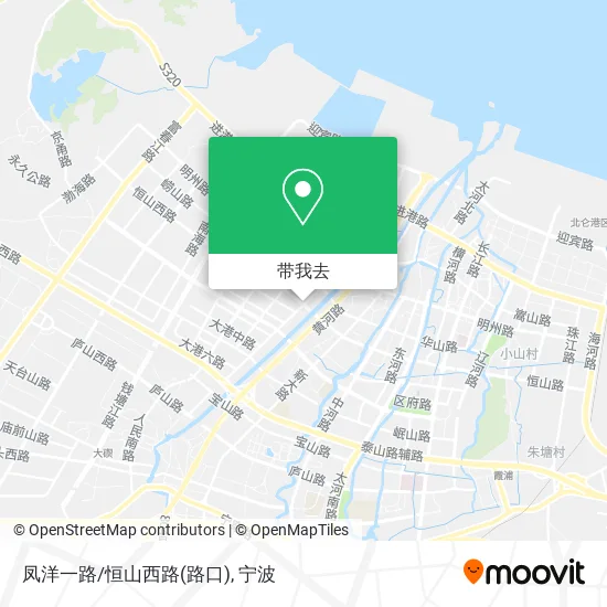 凤洋一路/恒山西路(路口)地图