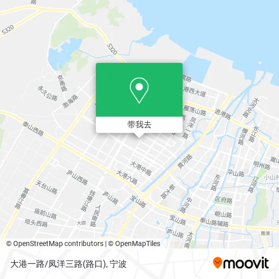 大港一路/凤洋三路(路口)地图