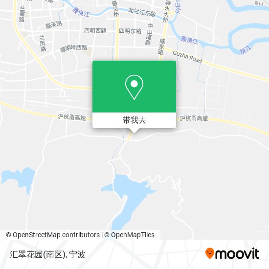 汇翠花园(南区)地图