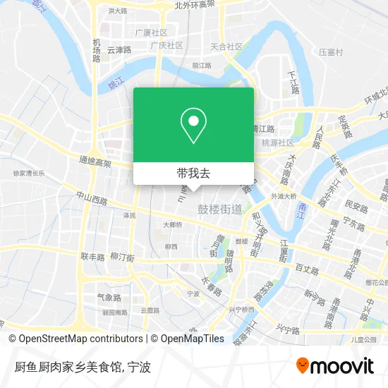 厨鱼厨肉家乡美食馆地图