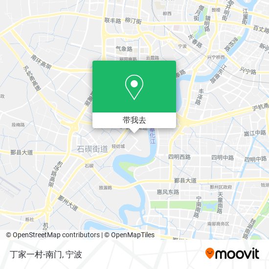 丁家一村-南门地图