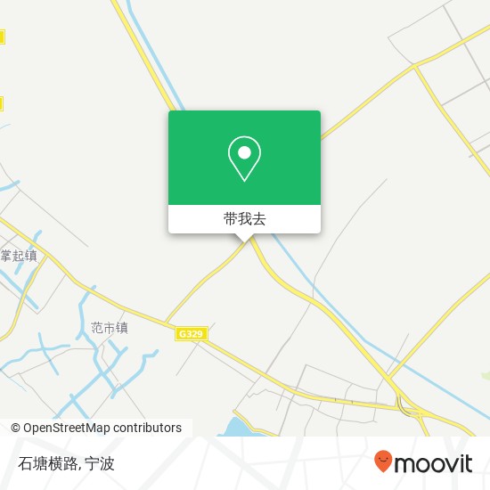 石塘横路地图