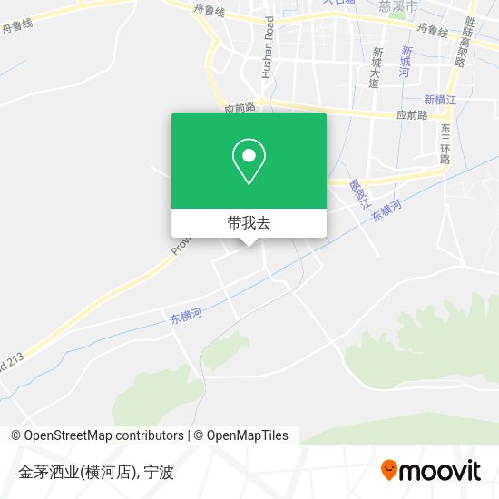 金茅酒业(横河店)地图