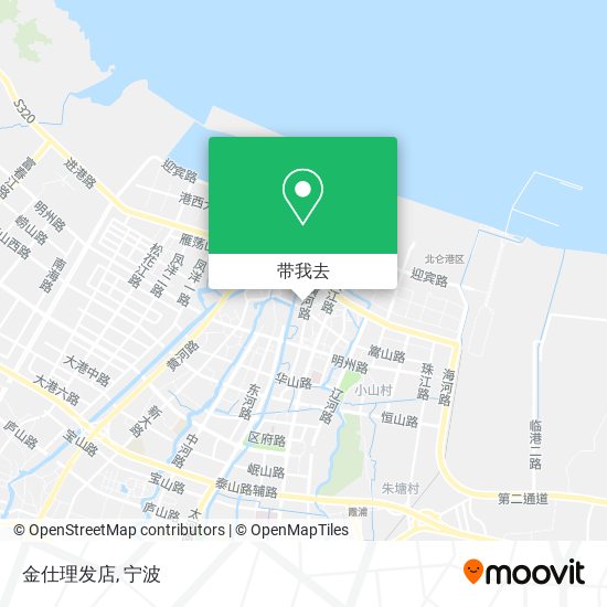 金仕理发店地图