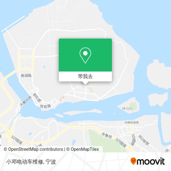 小邓电动车维修地图