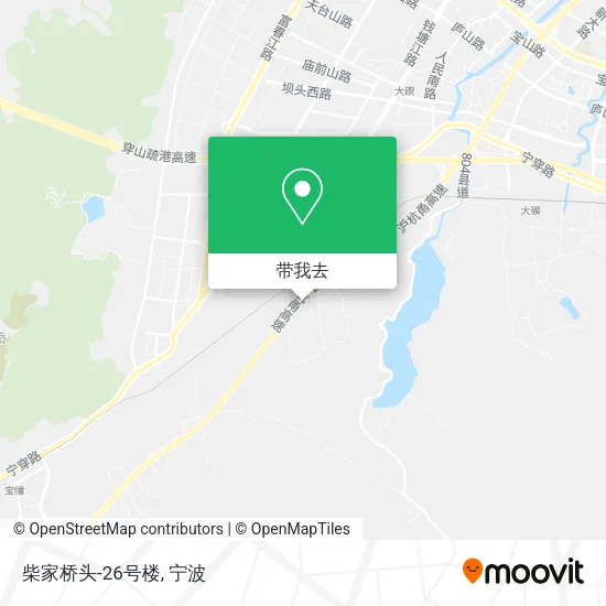 柴家桥头-26号楼地图