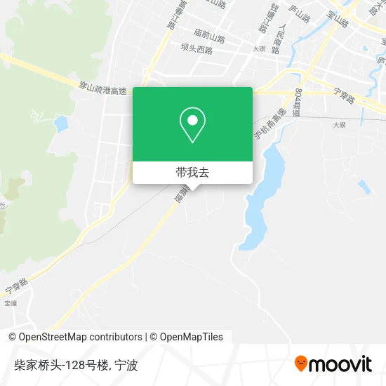 柴家桥头-128号楼地图