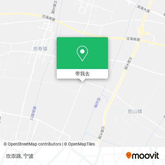 坎崇路地图