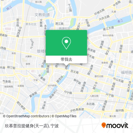 欣慕普拉提健身(天一店)地图