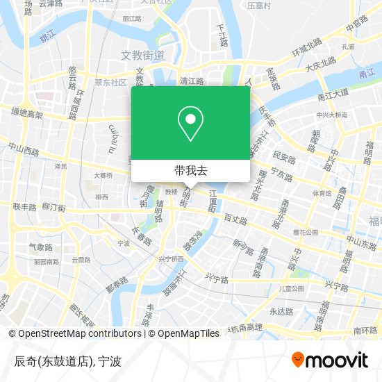 辰奇(东鼓道店)地图