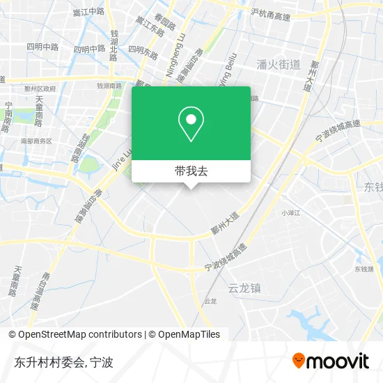 东升村村委会地图