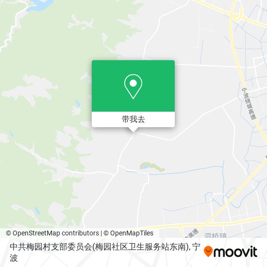 中共梅园村支部委员会(梅园社区卫生服务站东南)地图