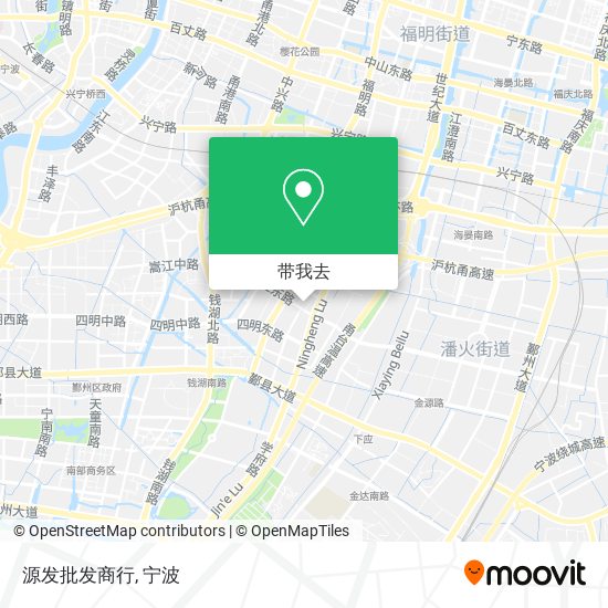 源发批发商行地图