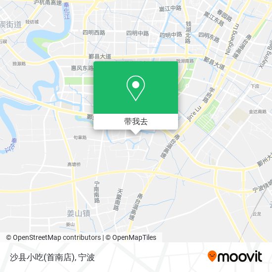 沙县小吃(首南店)地图