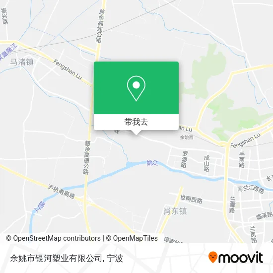 余姚市银河塑业有限公司地图