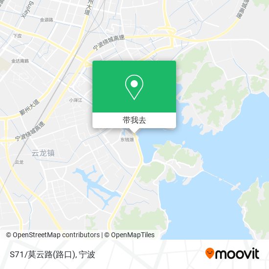 S71/莫云路(路口)地图