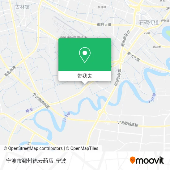 宁波市鄞州德云药店地图