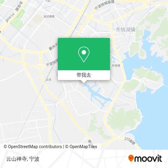 云山禅寺地图