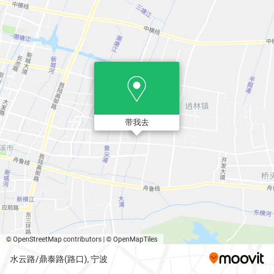 水云路/鼎泰路(路口)地图