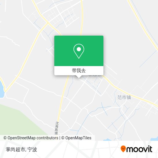 掌尚超市地图
