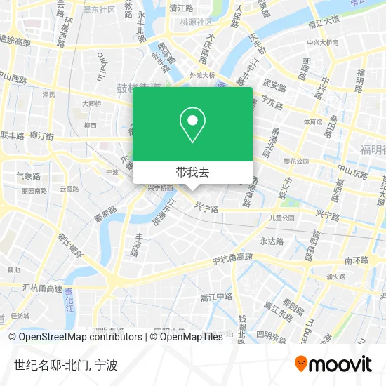 世纪名邸-北门地图