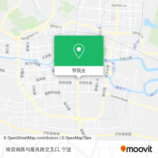 南雷南路与最良路交叉口地图