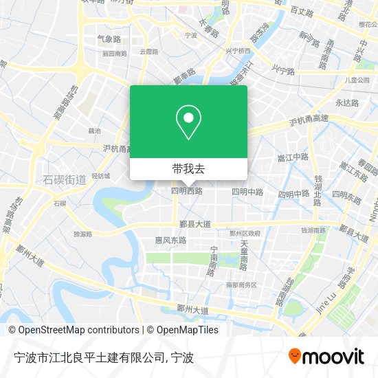 宁波市江北良平土建有限公司地图