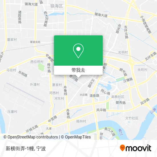 新横街弄-1幢地图