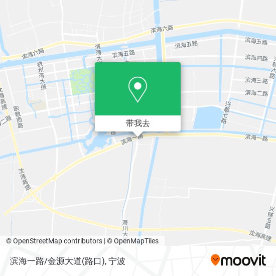 滨海一路/金源大道(路口)地图