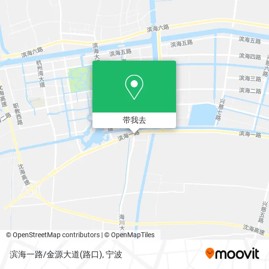 滨海一路/金源大道(路口)地图