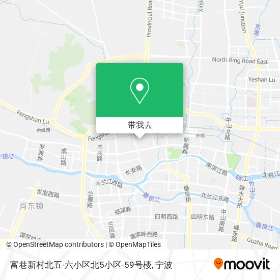 富巷新村北五-六小区北5小区-59号楼地图