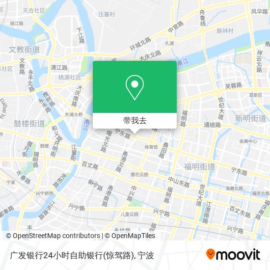 广发银行24小时自助银行(惊驾路)地图